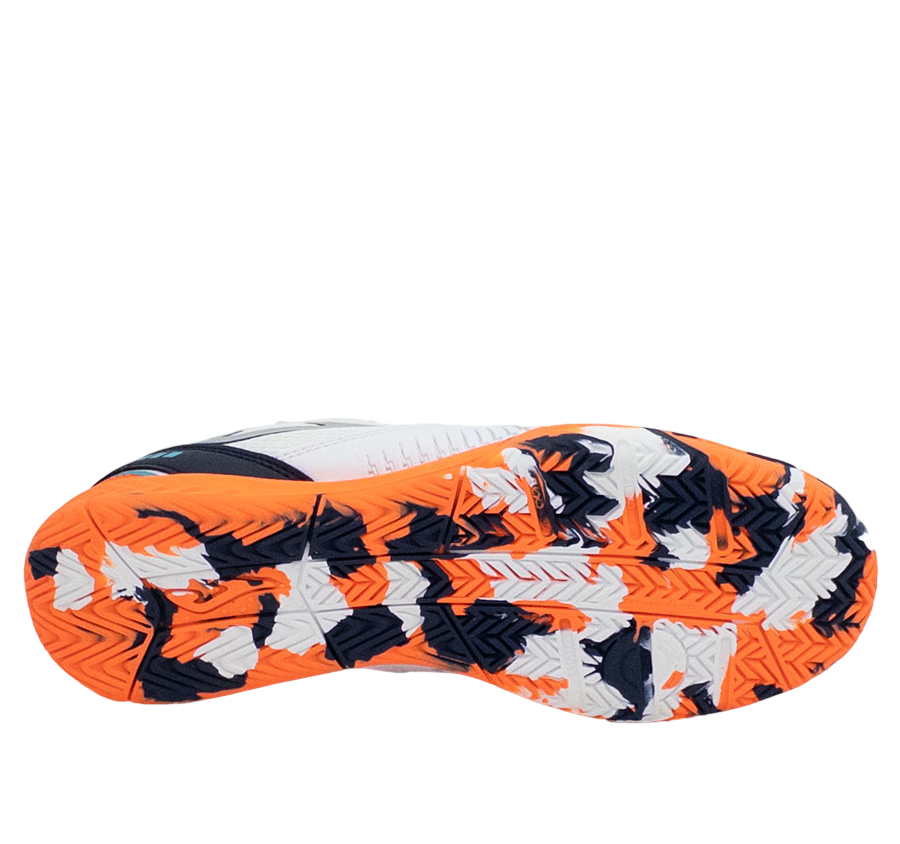 Zapatillas Futbol Sala Hombre Dribling 2432 Blanco/Naranja Resistentes-DRIW2432IN Joma - details 3
