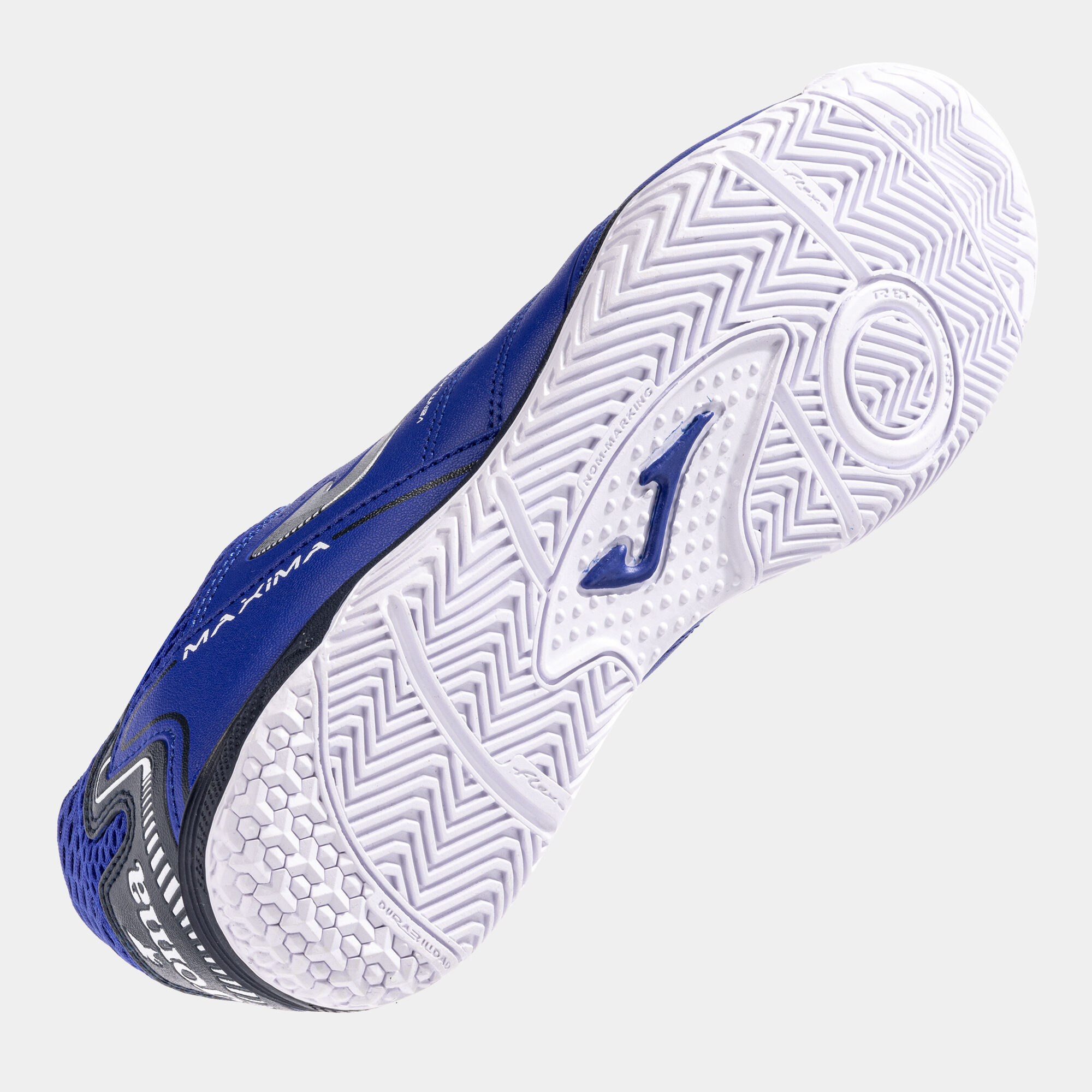 Zapatillas Fútbol Sala Hombre Joma Maxima 2404 Royal Indoor Color Azul, Plateado, Negro y Blanco-MAXW2404IN Joma - details 2
