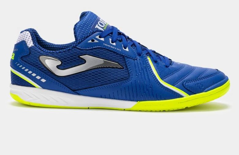 Zapatillas de Fútbol Sala Hombre Joma Dribling 2504 Royal Indoor Color Azul y Amarillo Neón-DRIS2504IN Joma - details 0